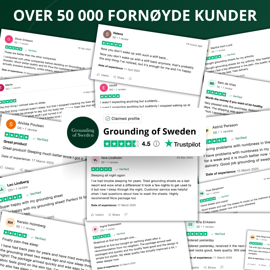 Føl Deg Best Hele Dagen Med Våre Allværs Jordingssko